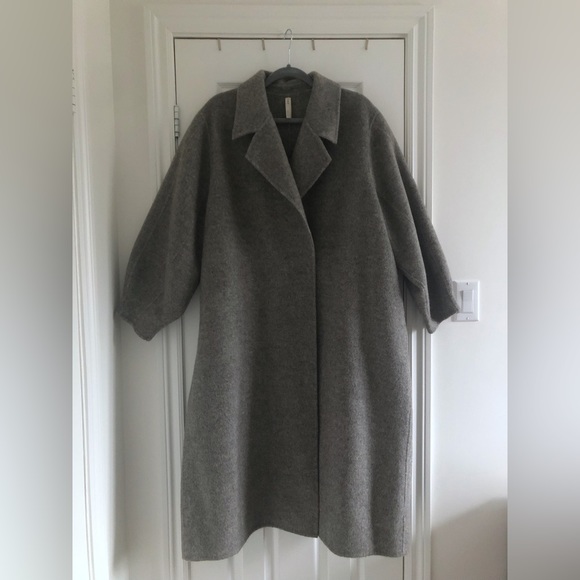 NAP loungewear cocoon coat - Picture 2 of 4